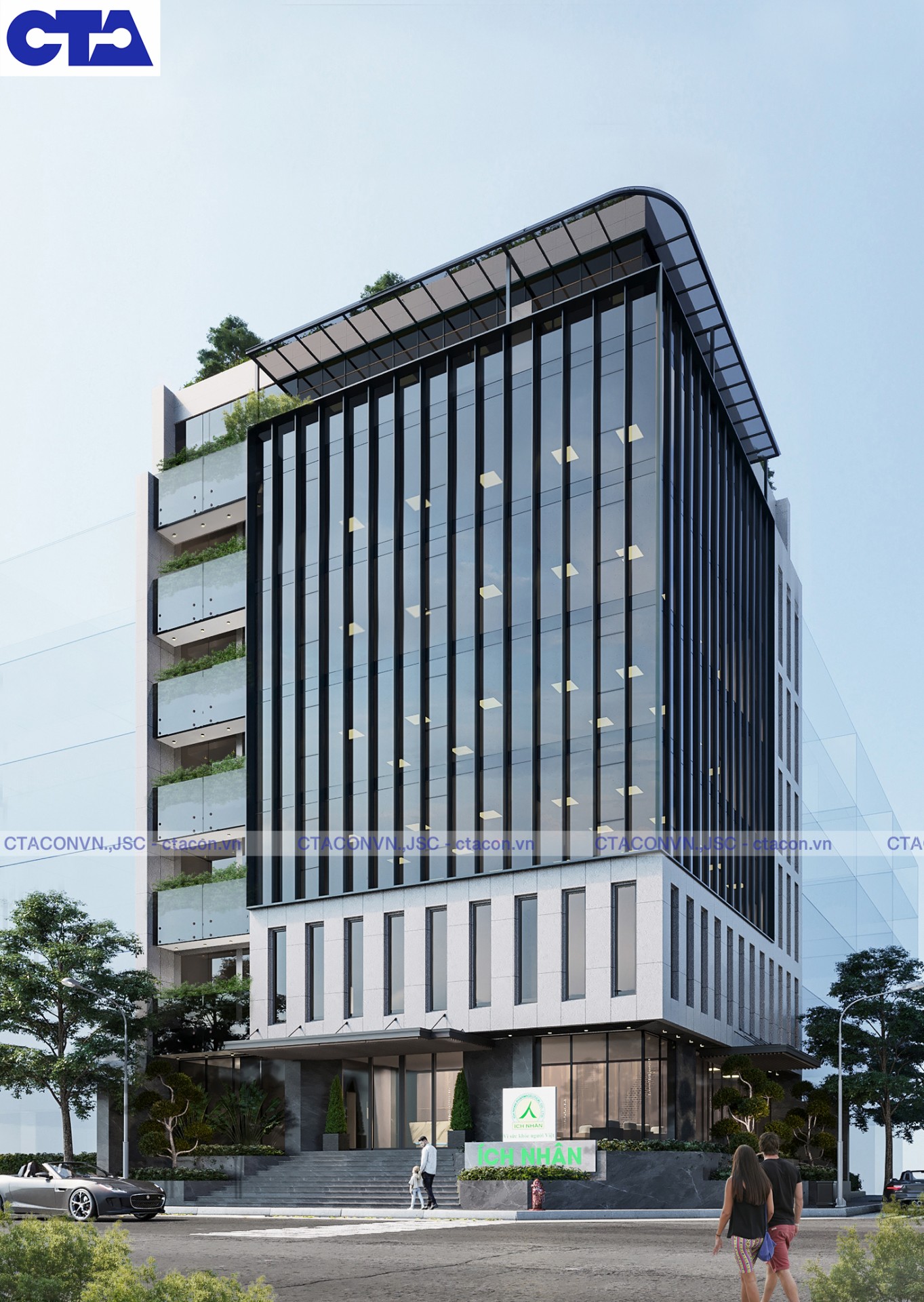 TRỤ SỞ VĂN PHÒNG DƯỢC PHẨM ÍCH NHÂN