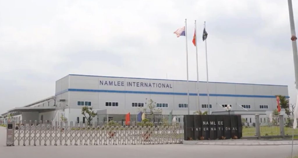NHÀ MÁY NAMLEE